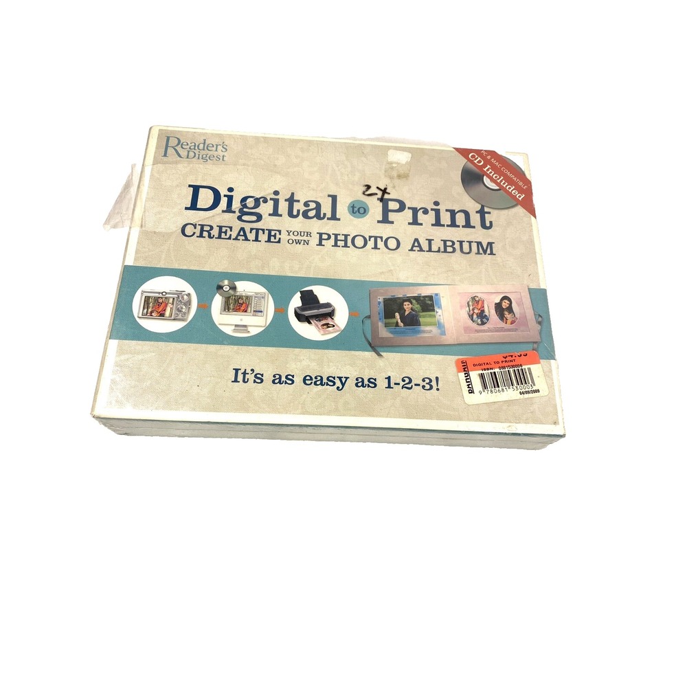 readers digest digital to print create‎ your own photo album